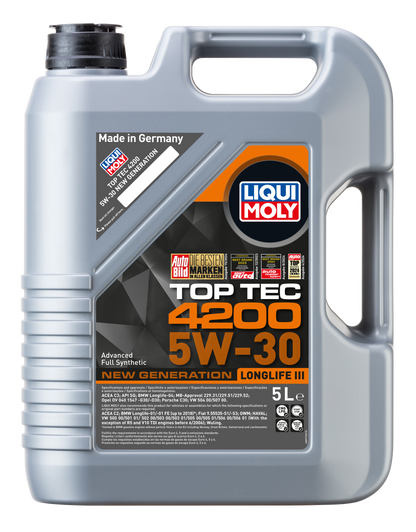 LIQUI MOLY TOP TEC 4200 5W-30 NEW GENERATION